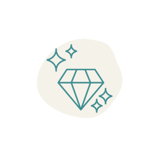 an illustration of asparkling diamond